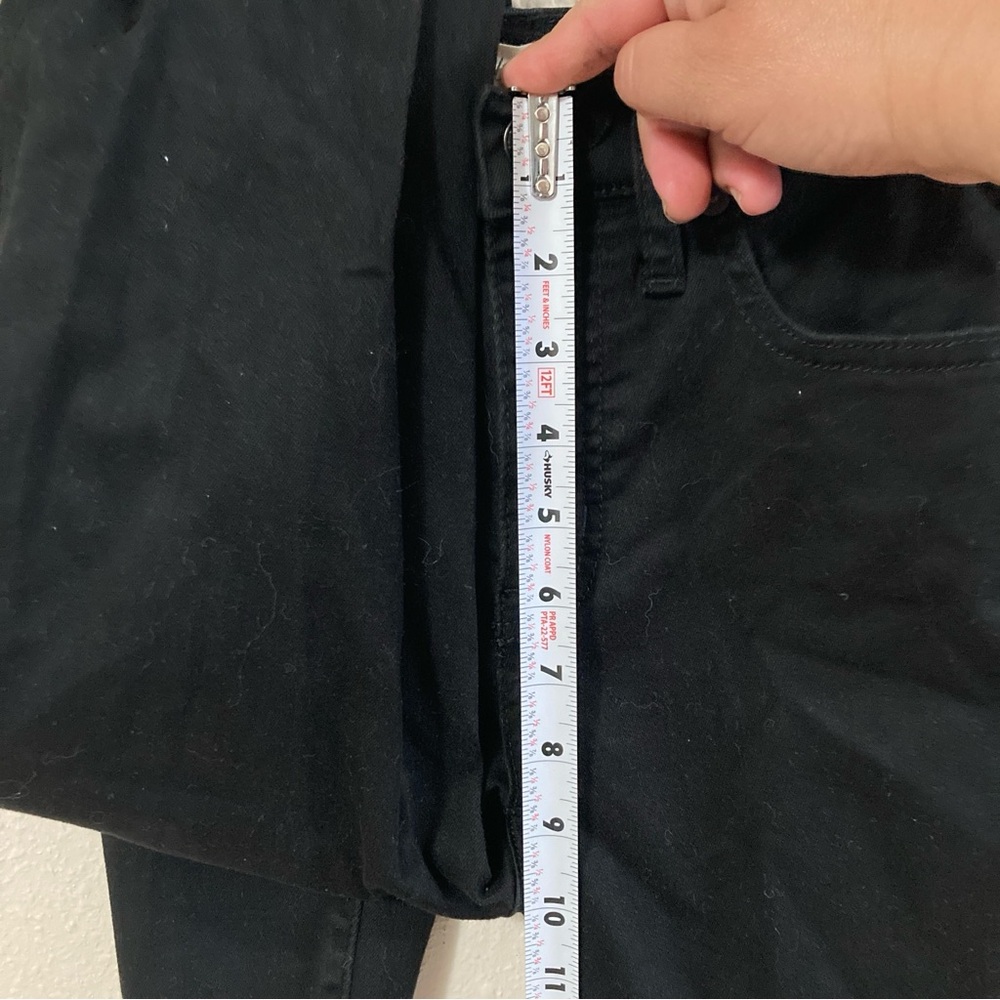Madewell Women’s 9”High-Rise Skinny Black Jeans Jeans Sleek Stretch Fit 26 - Picture 10 of 14